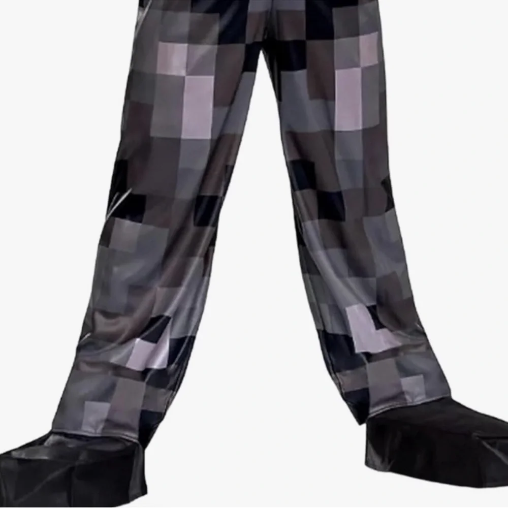 Minecraft Steve Netherite Armor Child Deluxe Costume Large (10-12) by Disguise